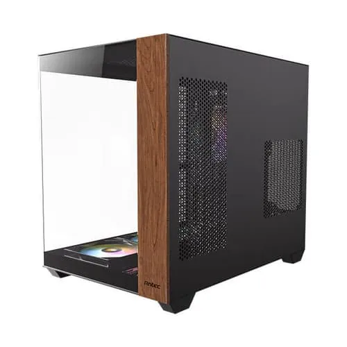 Antec CX800 Wood ARGB ATX Mid Tower Case (Black) - Image 3
